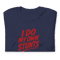 I Do My Own Stunts Shirt Funny Bold Red Text Tee For Daredevils Clumsy Legends 7