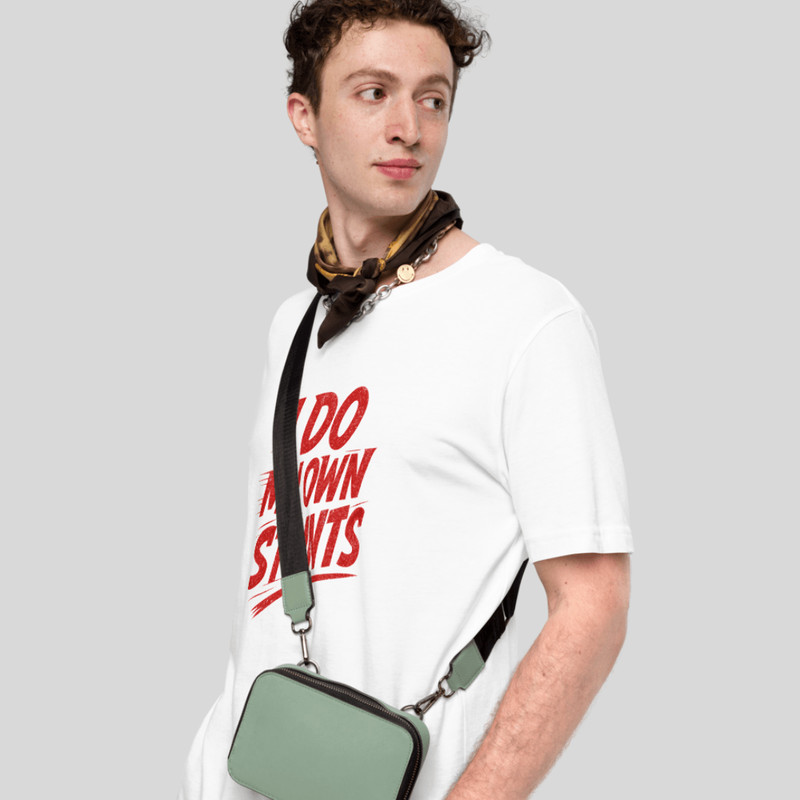 I Do My Own Stunts Shirt Funny Bold Red Text Tee For Daredevils Clumsy Legends 20