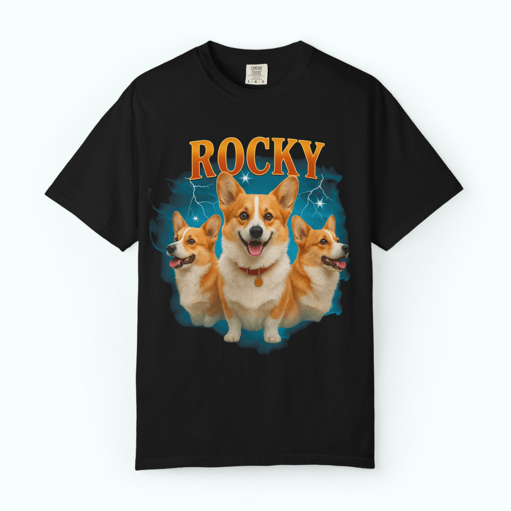 Custom Dog TShirt With Pet Photo Name Personalized Dog Lover Gift For All Breeds 2