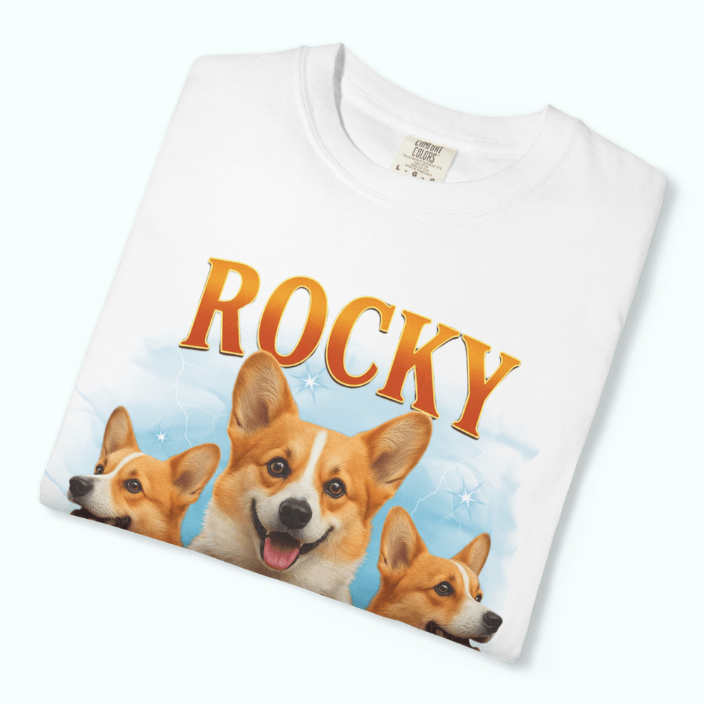 Custom Dog TShirt With Pet Photo Name Personalized Dog Lover Gift For All Breeds 10