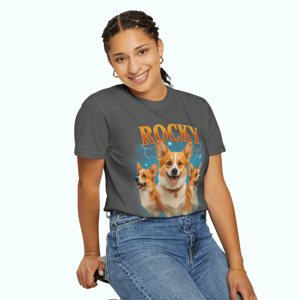 Custom Dog TShirt With Pet Photo Name Personalized Dog Lover Gift For All Breeds 11