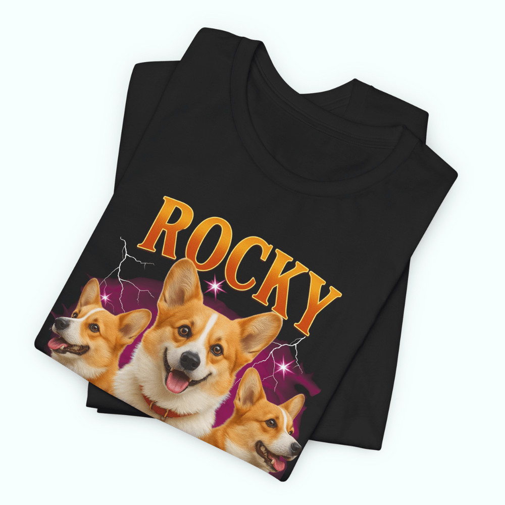 Personalized Dog TShirt With Name Picture Custom Pet Gift For Dog Owners 3