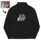 Custom Embroidered Denim Jacket With Photo Personalized Gift For Couples 0