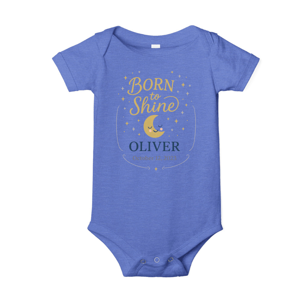 Personalized Baby Onesie With Name Birth Date Newborn Gift Baby Shower Outfit Custom Baby Clothes 11