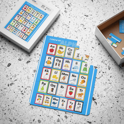 fun & educational kids alphabet puzzle – learn a-z