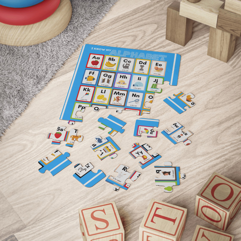 Fun  Educational Kids Alphabet Puzzle  Learn AZ 1