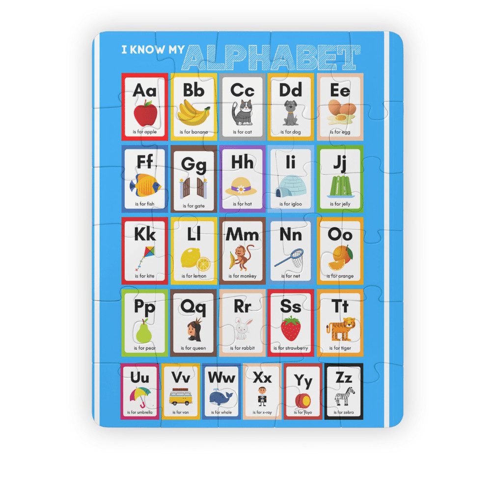Fun  Educational Kids Alphabet Puzzle  Learn AZ 2