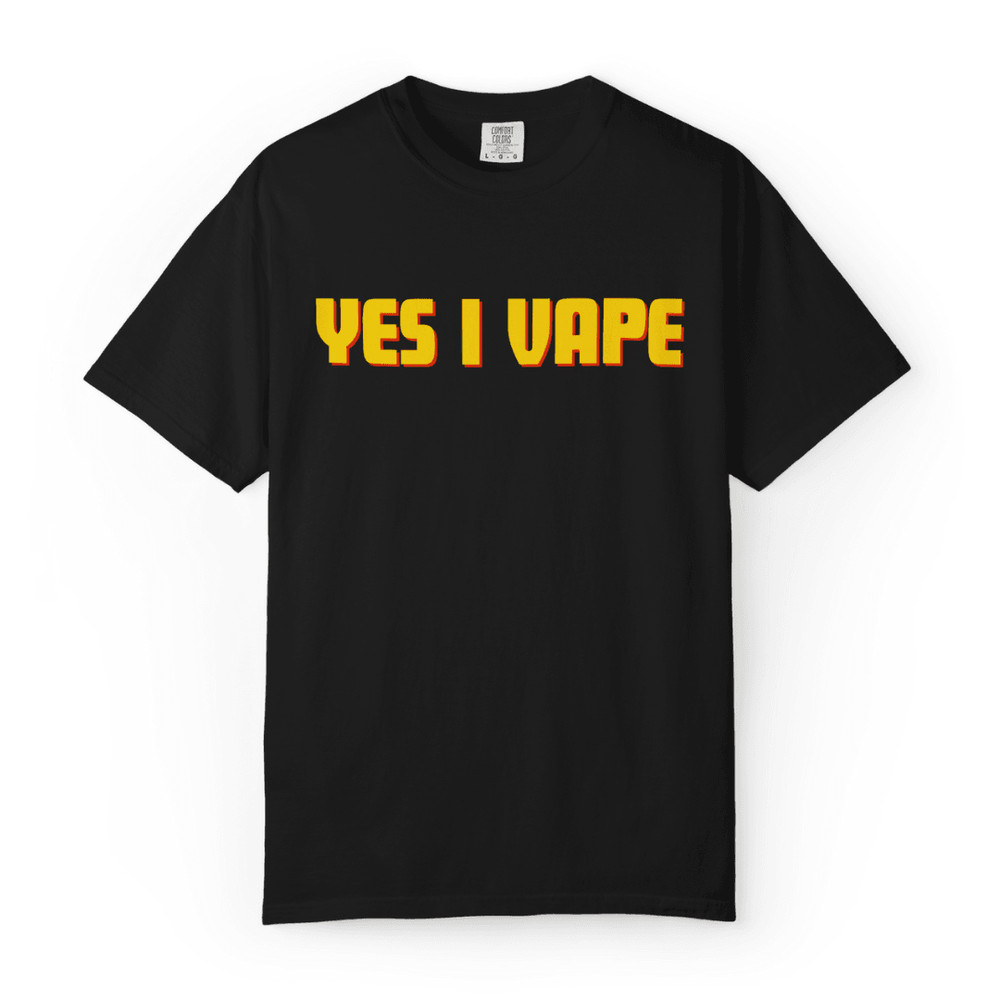 Yes I Vape TShirt Funny Vaping Tee For Vape Enthusiasts 0