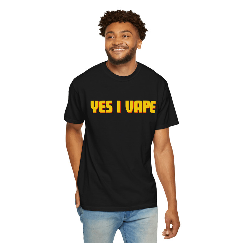 Yes I Vape TShirt Funny Vaping Tee For Vape Enthusiasts 2