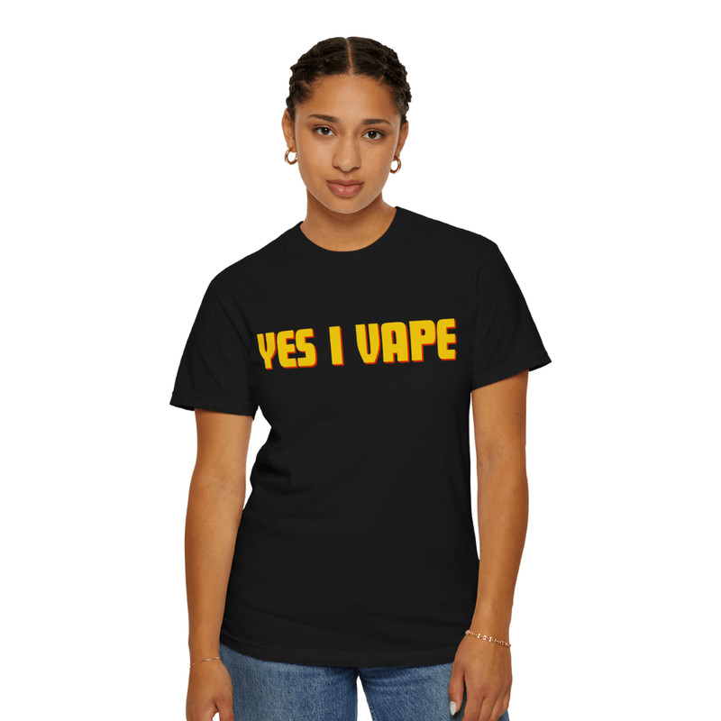Yes I Vape TShirt Funny Vaping Tee For Vape Enthusiasts 4