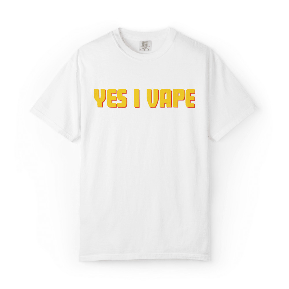 Yes I Vape TShirt Funny Vaping Tee For Vape Enthusiasts 6