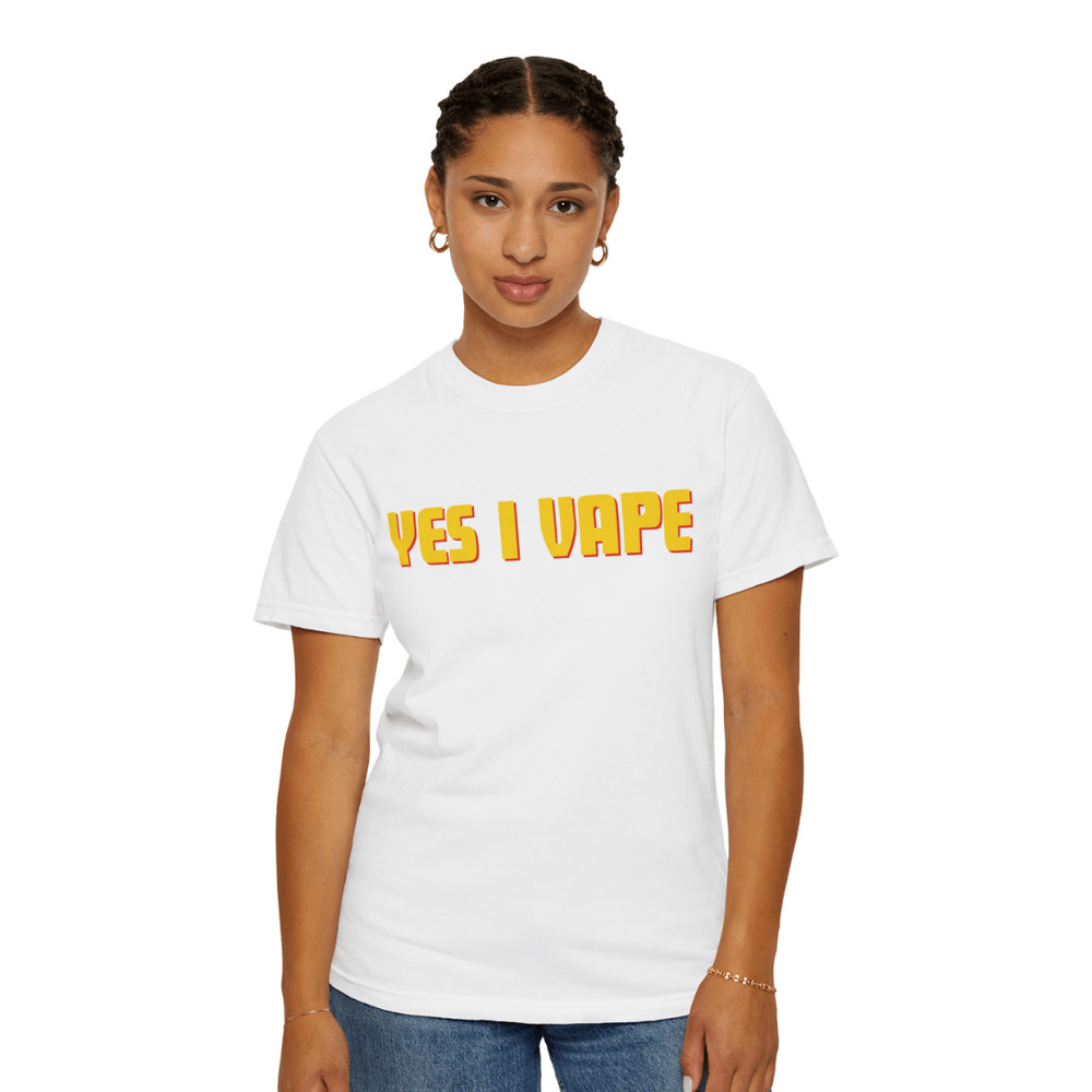 Yes I Vape TShirt Funny Vaping Tee For Vape Enthusiasts 9