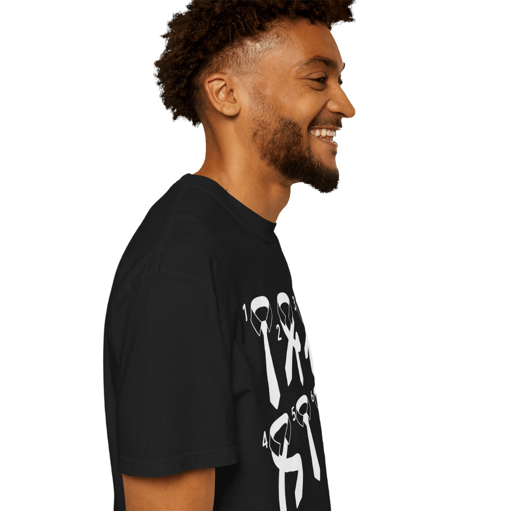 How To Tie A Tie TShirt  Funny Black Unisex Graphic Tee With StepbyStep Necktie Instructions 4