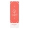 Custom Foam Yoga Mat For Sweaty Hands With Your Text NonSlip Lightweight Warm Coral Peach 0