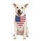 American Flag Dog Bandana Adjustable Patriotic Pet Accessory For Dogs USA Flag Print 4th Of July O 1