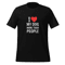 Funny Dog Lover TShirt I Love My Dog More 0