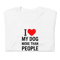 I Love My Dog More Than People Funny TShirt 2