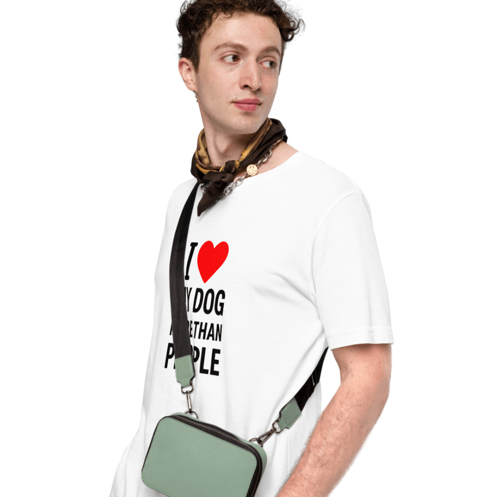 I Love My Dog More Than People Funny TShirt 4