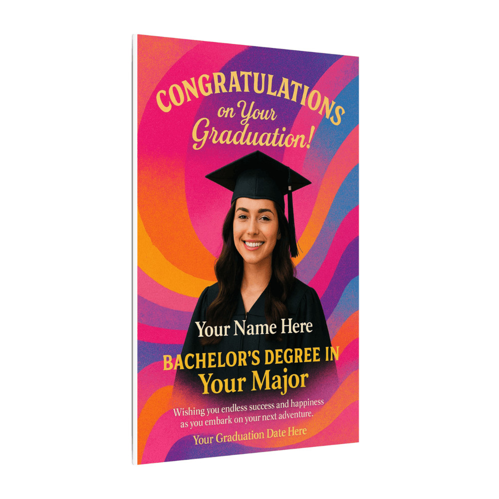 Custom Graduation Canvas Personalized Photo Name Major Date Unique Graduation Gift Artistic Gra 3