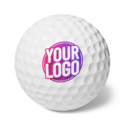 custom logo golf balls for events promotions and corporate gifts