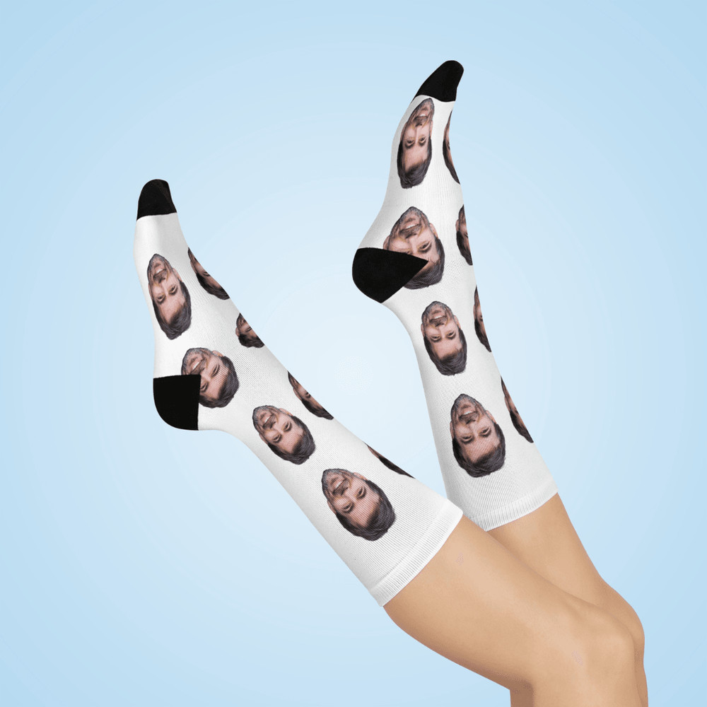 Custom Face Socks Funny Gift For Dad Personalized Socks For Fathers Day Or Birthday 2