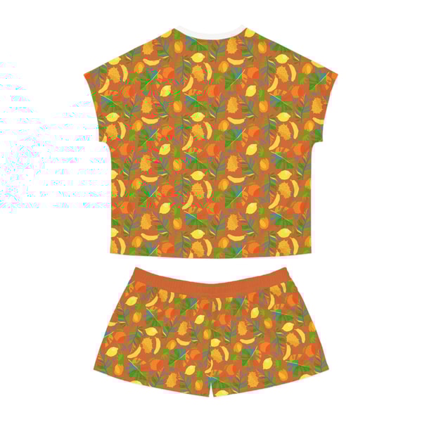 Cute Tropical Fruit Pajama Set For Women 6