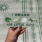 I Brake For Little Guys Car Magnet With Cute Animal Design For Safe And Fun Driving 2