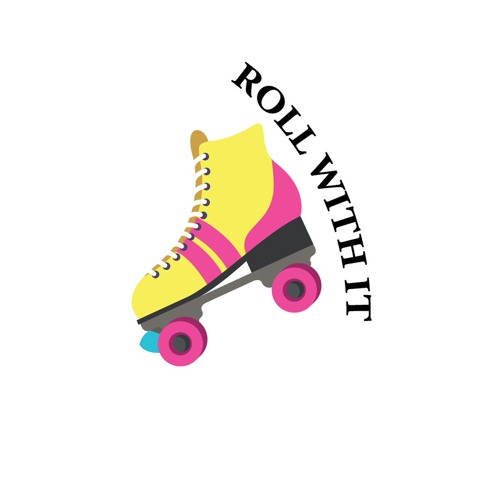 Roller Skate Embroidery Fun And Retro Design For Skating Enthusiasts Available Size In 3 4 5 6 8 Inches 4