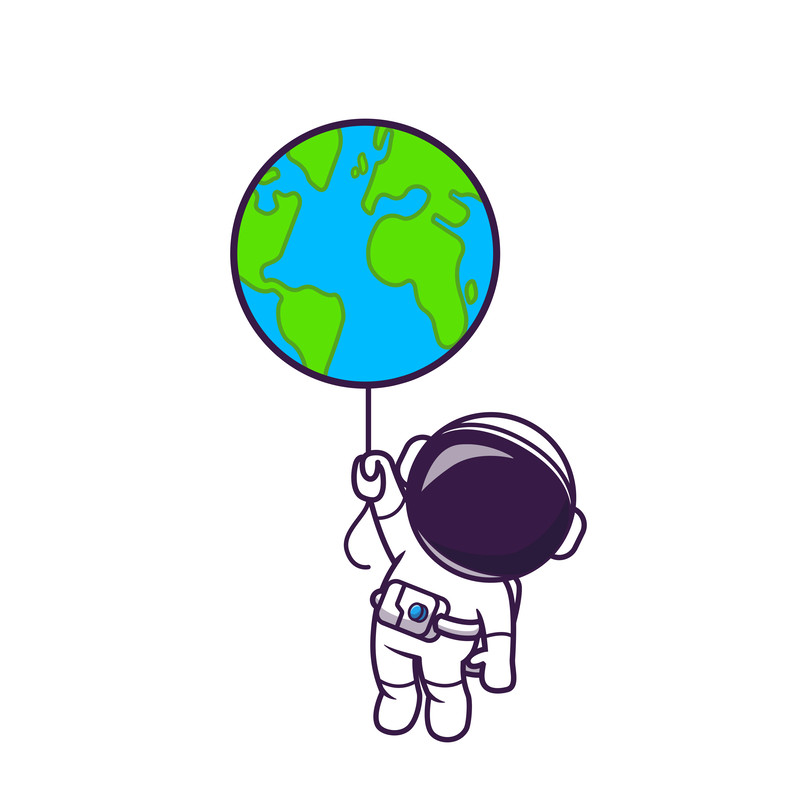 Astronaut Embroidery OutofThisWorld Design For Cosmic Crafting Available Size In 3 4 5 6 8 Inches 0