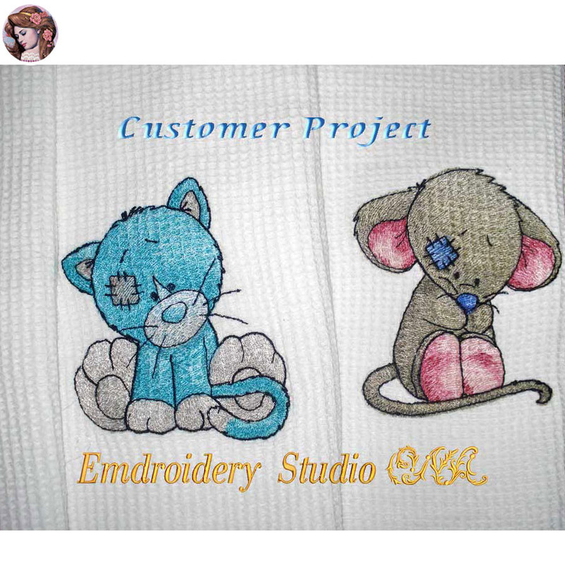 Machine Embroidery Designs Children Series Old Toy Set 1 Sizes 2 Embroidery Baby Digital Product 5