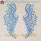 Machine Embroidery Design Wings 2  Kiss Embroidery Design  Angel Wings  Wings wings Embroidery  Digital Product 3