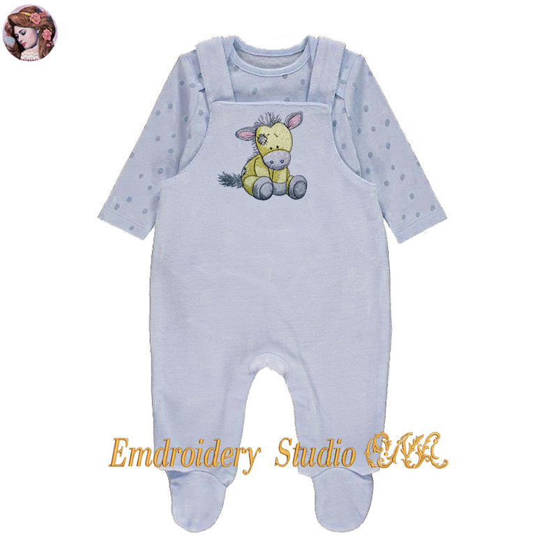 Machine Embroidery Design Children Old Toy 010 Sizes 2 Embroidery Horse Digital Product 1