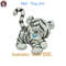 Machine Embroidery Design Children Old Toy 011 Sizes 2 Tiger Tiger Embroidery Digital Product 0