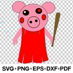 piggy svg, png, pdf