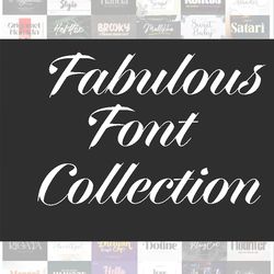 Fabulous - Amazing Font Bundle