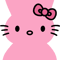 Easter Peeps Pink Hello Kitty SVG PNG Included 0