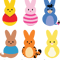 Easter Peeps 100 Acre Wood SVG PNG Included 0
