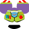 Disney  Mickey Mouse Minnie Mouse Head Shape Toy Story Buzz Light Year Mickey Mouse Head  SVG  PNG  0