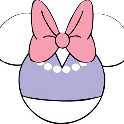 disney - mickey mouse minnie mouse head shape daisy duck svg and png included