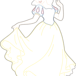 snow white rhinestone sublimation cricut svg and png included
