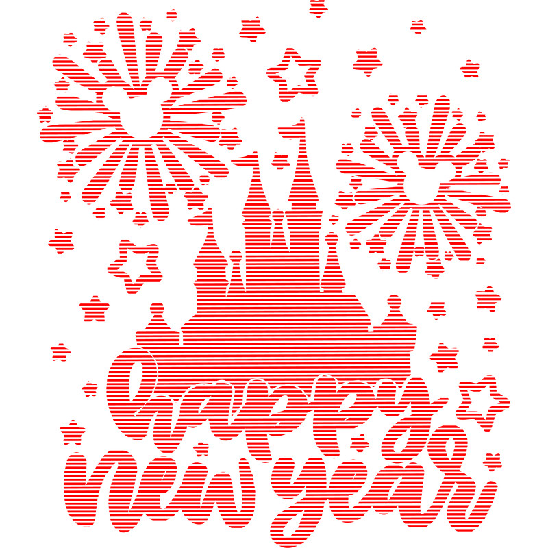 Disney Christmas Engraving Designs Happy New Years Mickey And Minnie Sublimation Cricut SVG DXFPNG 0