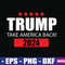 Donald Trump 2024 Take America Back Election The Return SVG 0