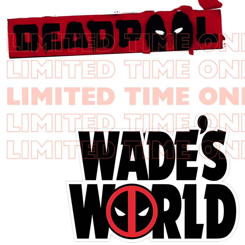 Deadpool Funny PNG File Wolverine Marvel SublimationWades World 0