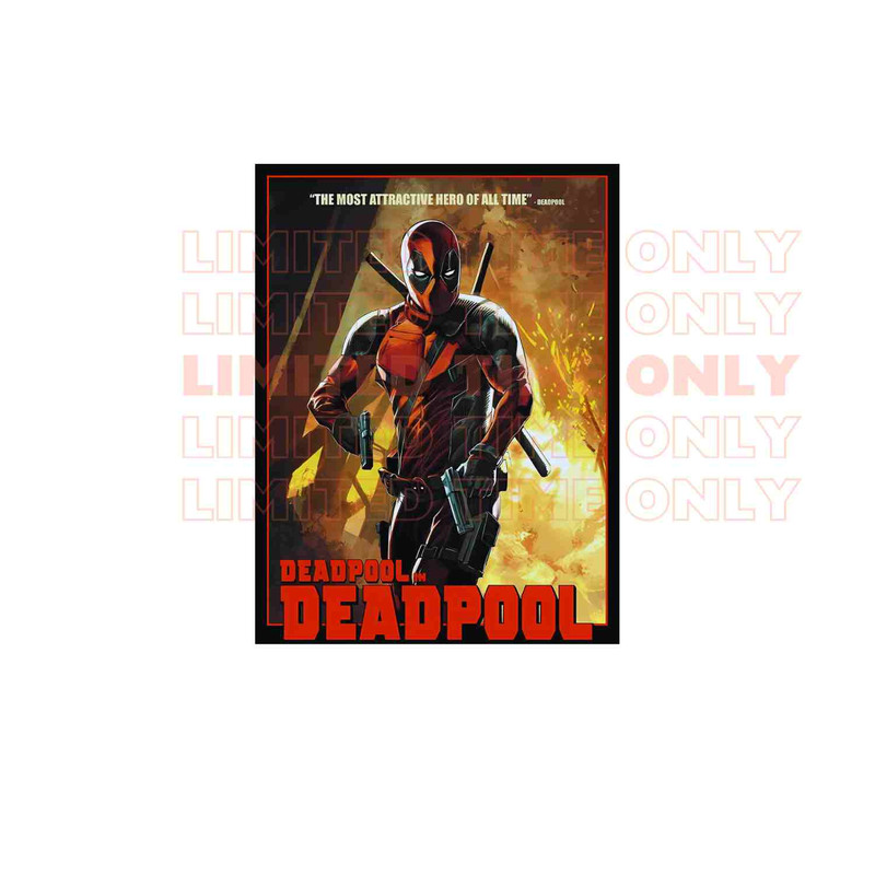 Deadpool Funny PNG File Wolverine Marvel SublimationWades World Digital 0