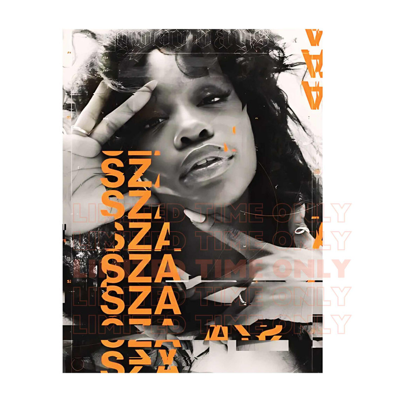 Sza R And B Singer Sublimation Dtf 0