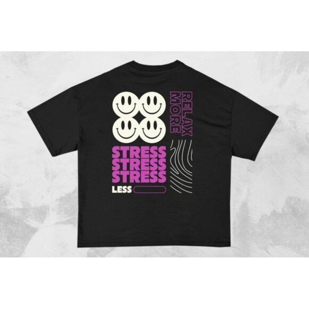 Stress Less Streetwear Png Digital File Sublimation Dtf 0