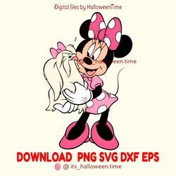 minnie mouse with fetch