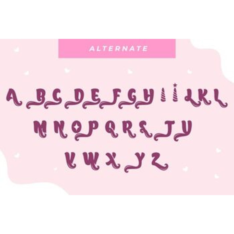 Magic Unicorn Font 1