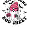This Is Some Boo Sheet Funny Halloween Pink Cute Ghost T Shirt Design PngSvg Spooky Cute Ghost PngSvg 0