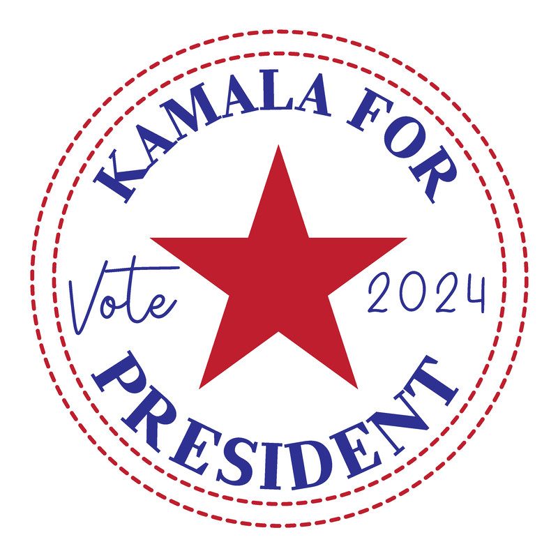 Kamala For Vote 2024 President SVG Shirt Kamala Harris 2024 Png Svg Harris Election 2024 Kamala 2024 0